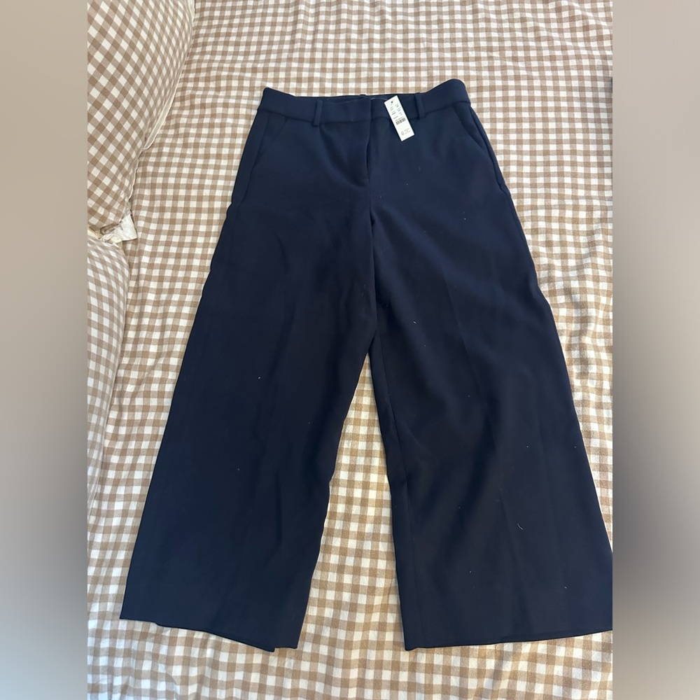 J. Crew Black Wide Leg Women's Pants